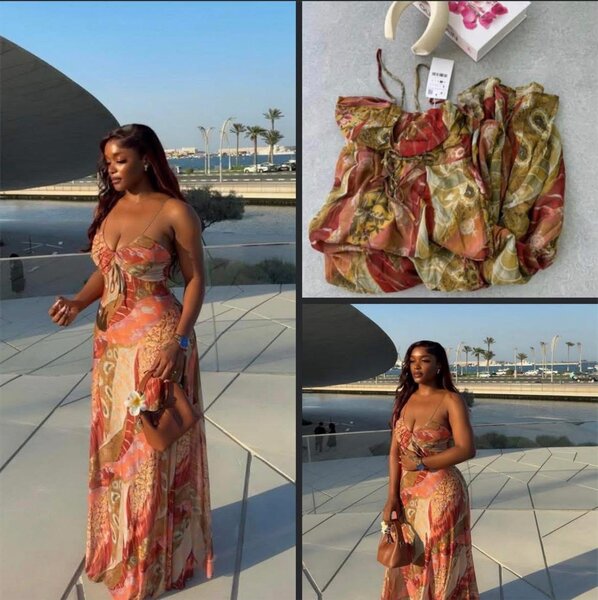 Ensemble de robe élégante