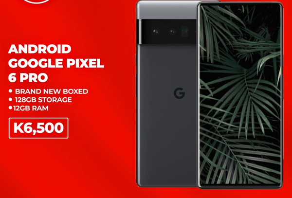 Google Pixel 6 Pro smartphone , 128 GB of memory, 12 GB of RAM, three-chamber