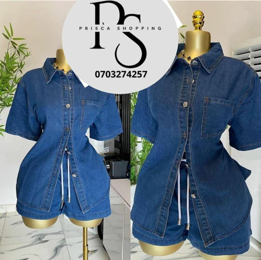 Ensemble en jean chic