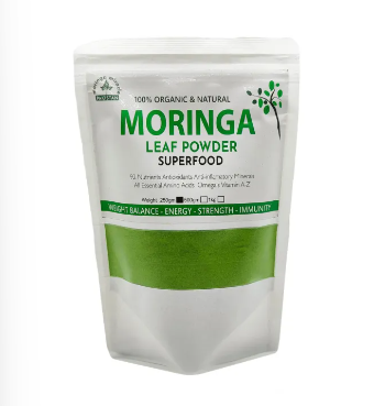 Moringa Leaf Powder Fresh 250 Gram Organic pack For Weight Loss, Immunity Energy Boost superfood