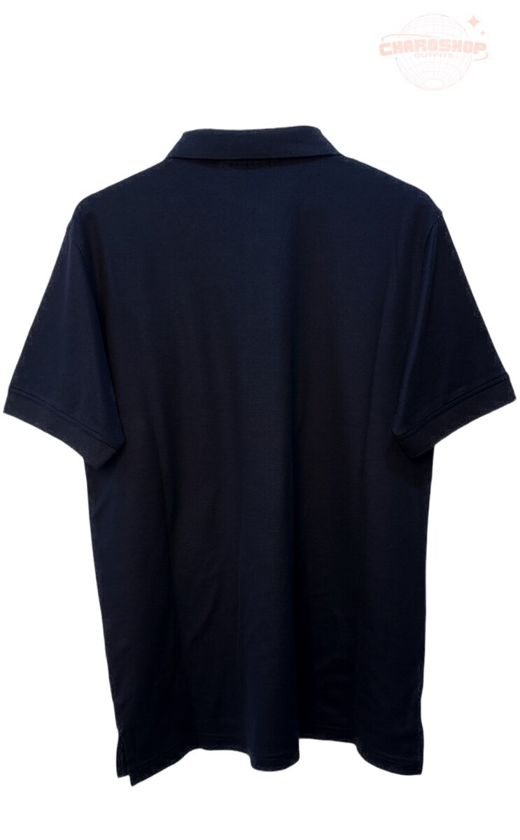 Polo classique noir pour homme