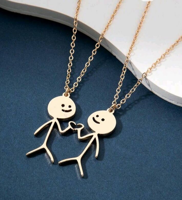 Cute Bestfriend/couple Necklace