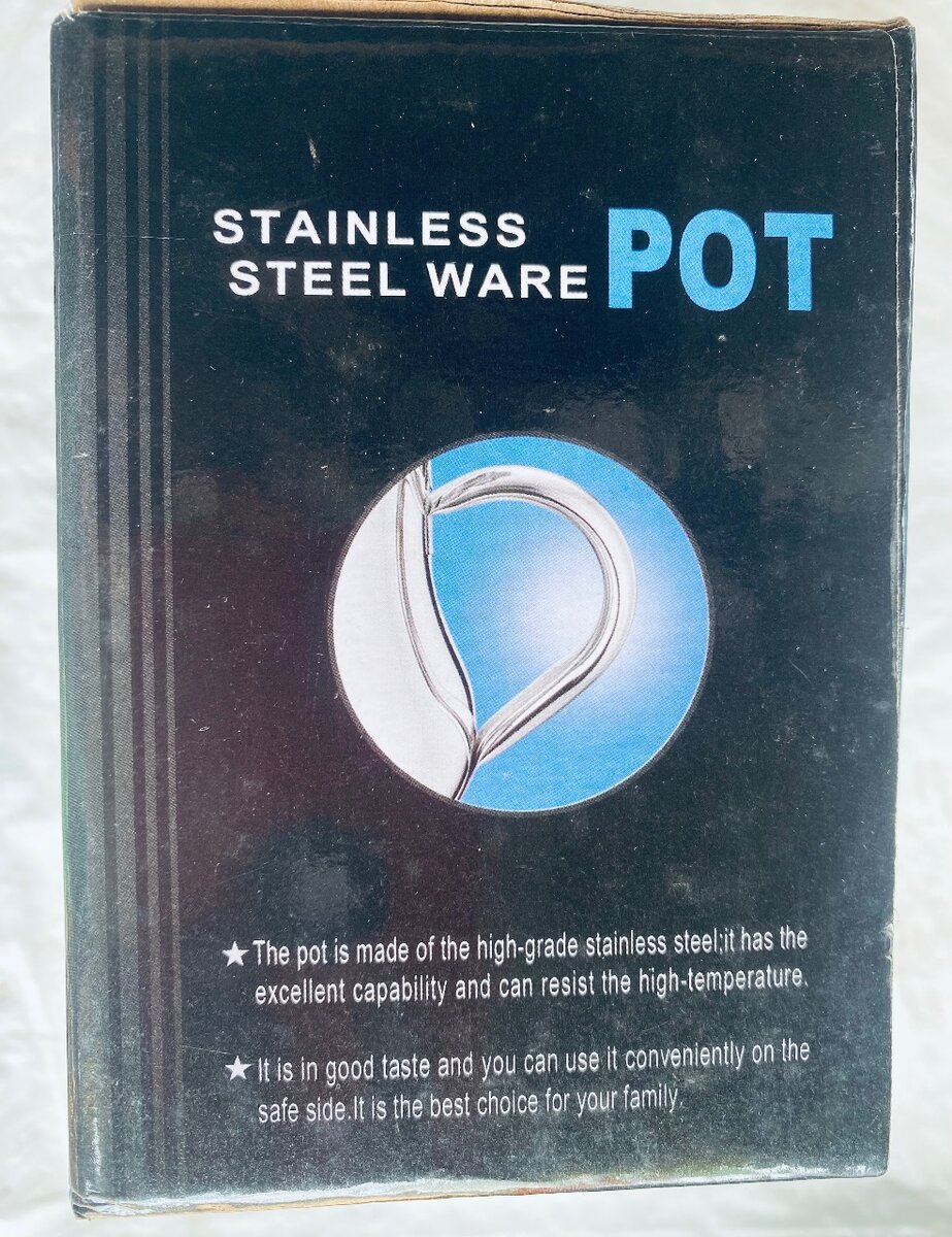 Théière en acier inoxydable 110oz