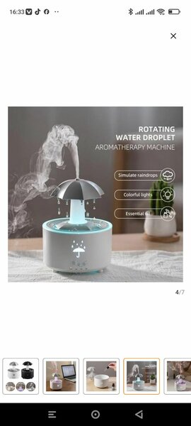 Diffuseur d'aromathérapie rotatif