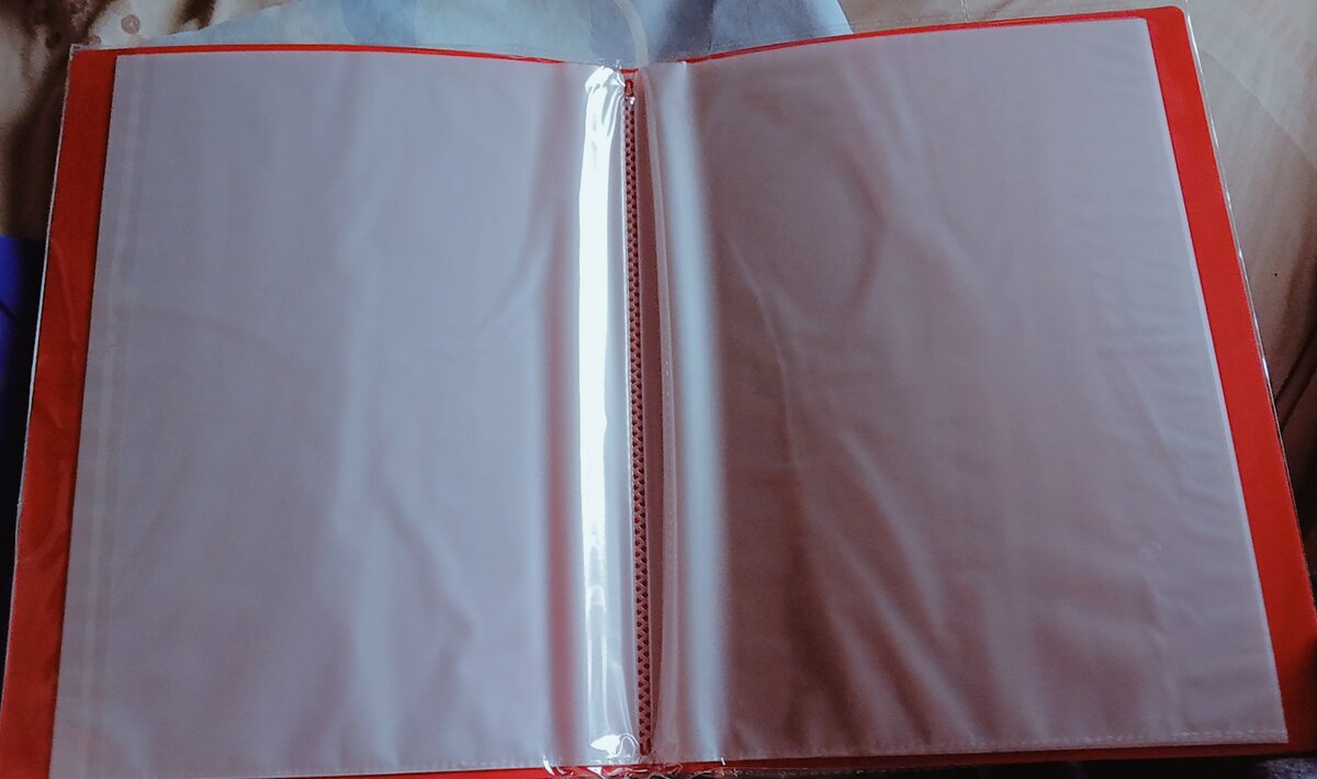 Classeur de présentation A4 20 pochettes