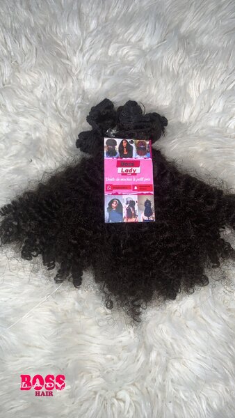 Mèches Bouclée Semi-Naturelle