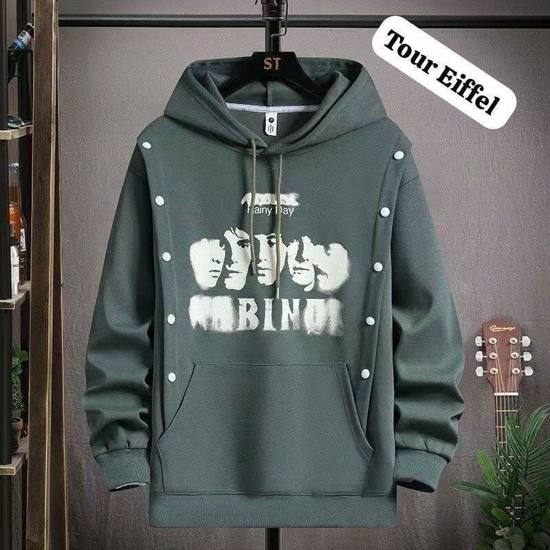 Sweatshirt à capuche moderne