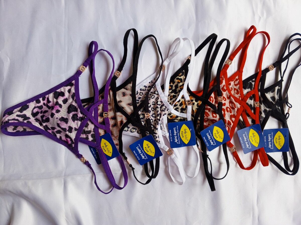 String Léopard Sexy Femme