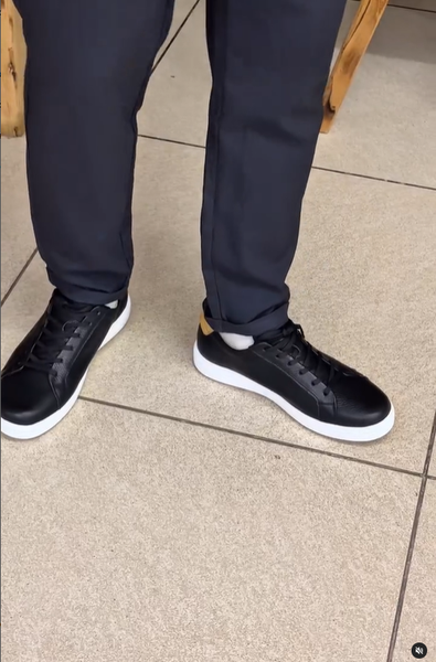 кеды черные мужские