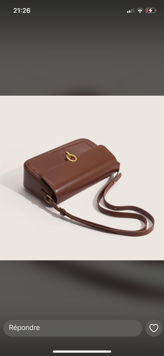 Sac à main élégant en cuir