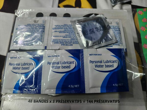 Pack lubrifiant et préservatif