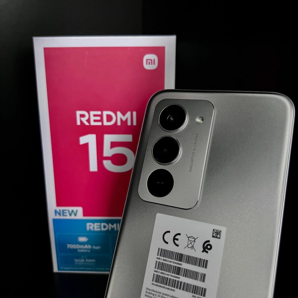 Redmi 15 (6+128Go) & (8+256Go)
