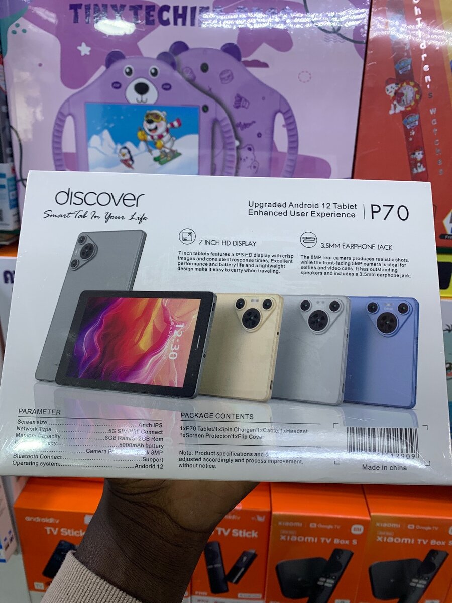 Tablette Discover P70 Android 12