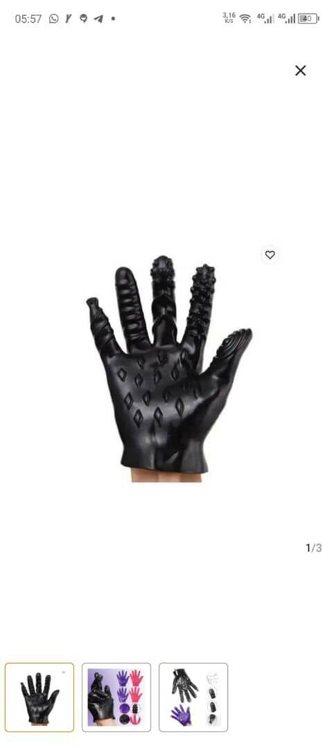 Gant Stimulant en Silicone