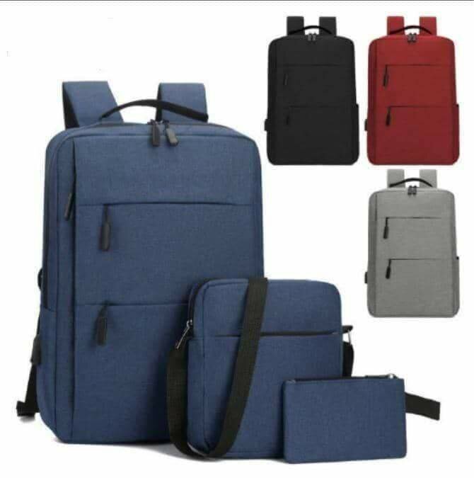 Elegant 3in1set laptop backpack