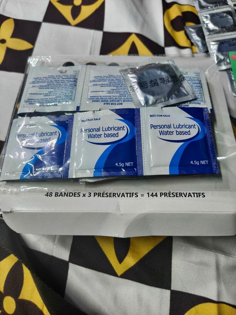 Pack lubrifiant et préservatif