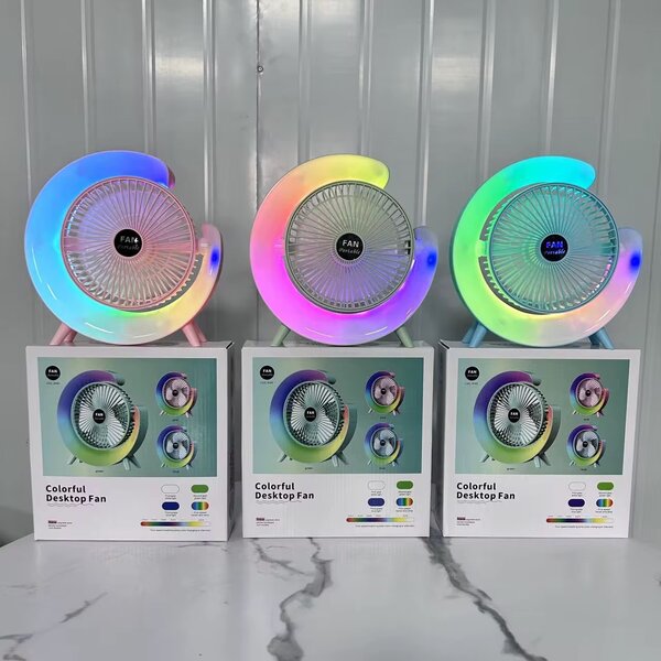 Ventilateur Silencieux et Coloré