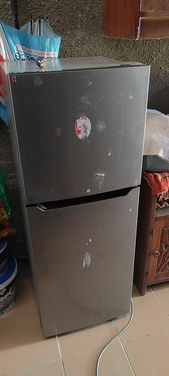 Réfrigérateur combiné inox