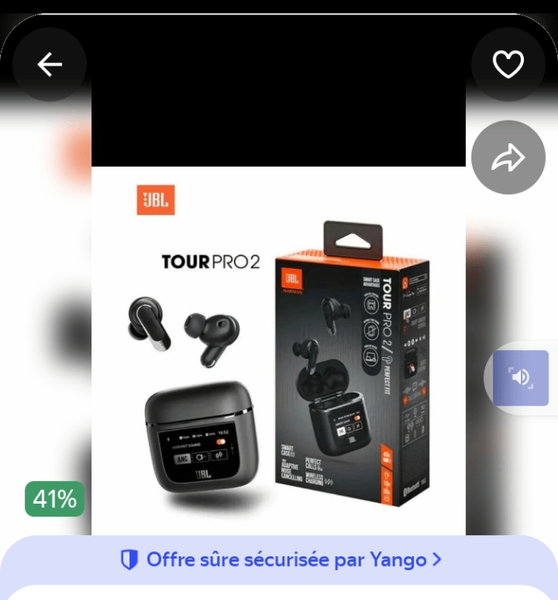 Écouteurs JBL Tour Pro 2