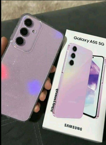 Samsung Galaxy A55 5G coque transparente