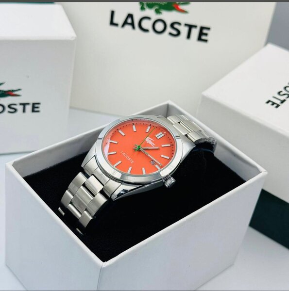 Montre Lacoste Acier Orange