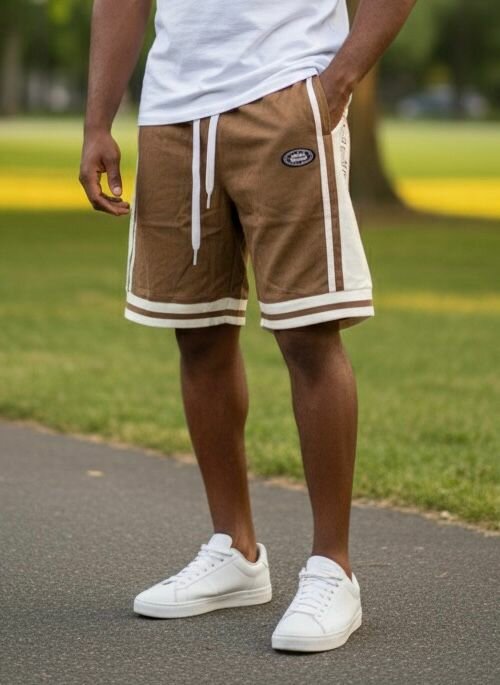 Shorts en coton décontractés