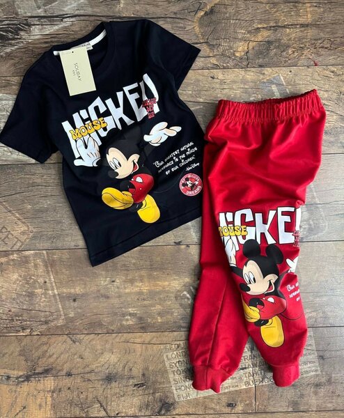 Tenue enfant Mickey colorée