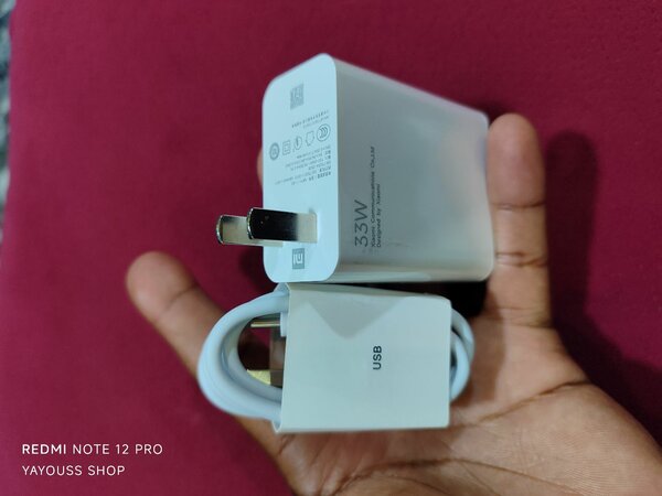 Chargeur d'origine Mi 33W