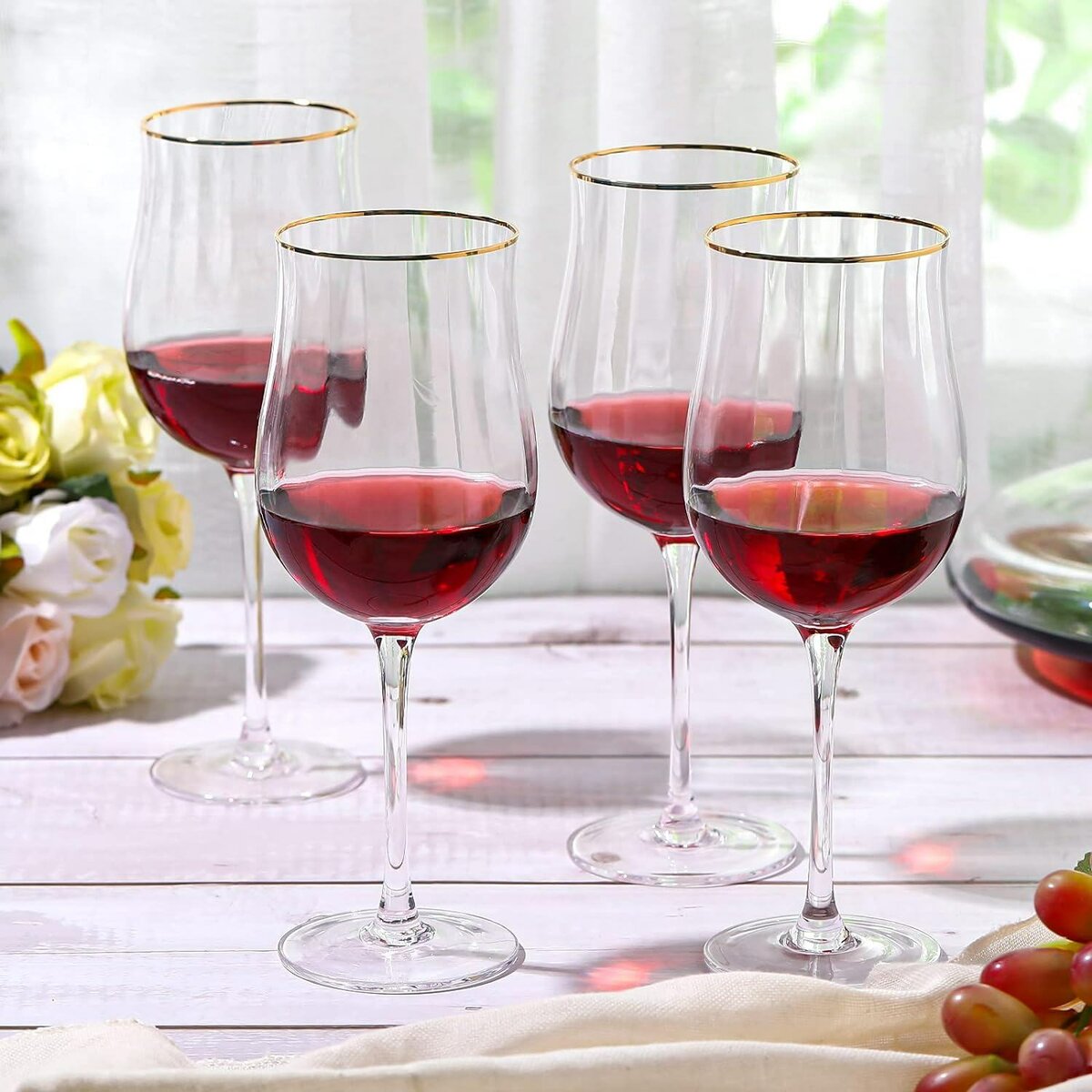6pcs WINE /CHAMPAGNE GLASSES