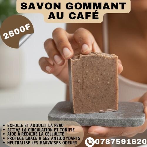 Savon Gommant Café