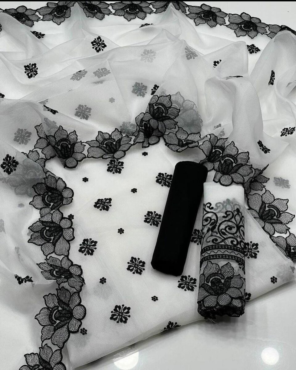 New Eid collection organza 3 pc