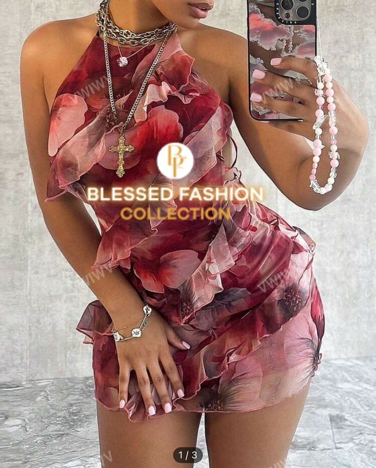 Robe courte élégante