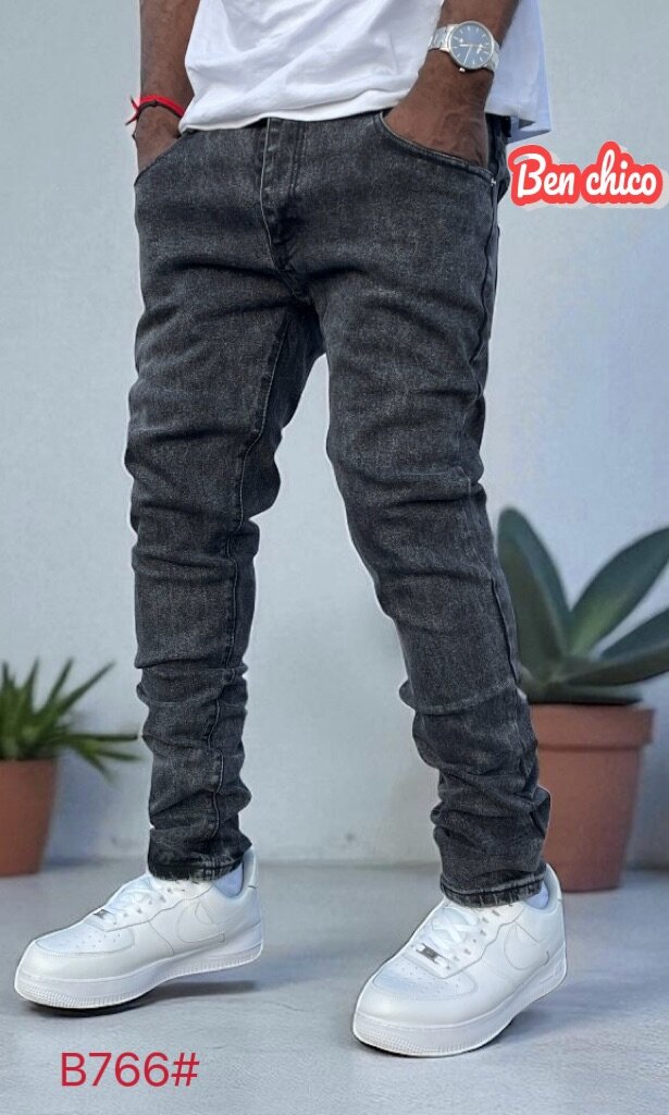 Jeans slim homme gris tendance