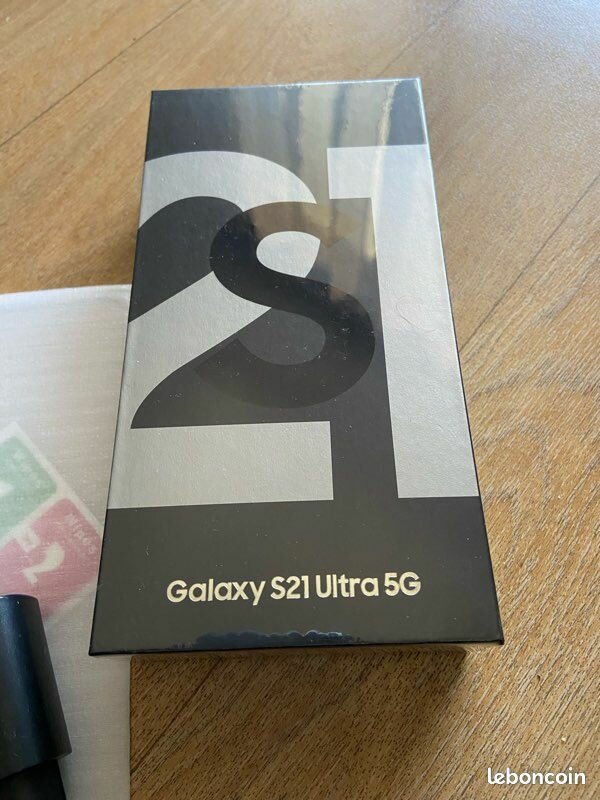 Fresh in box galaxy S21 ultra 5G 256gb/12gb ram 5000mAh batt