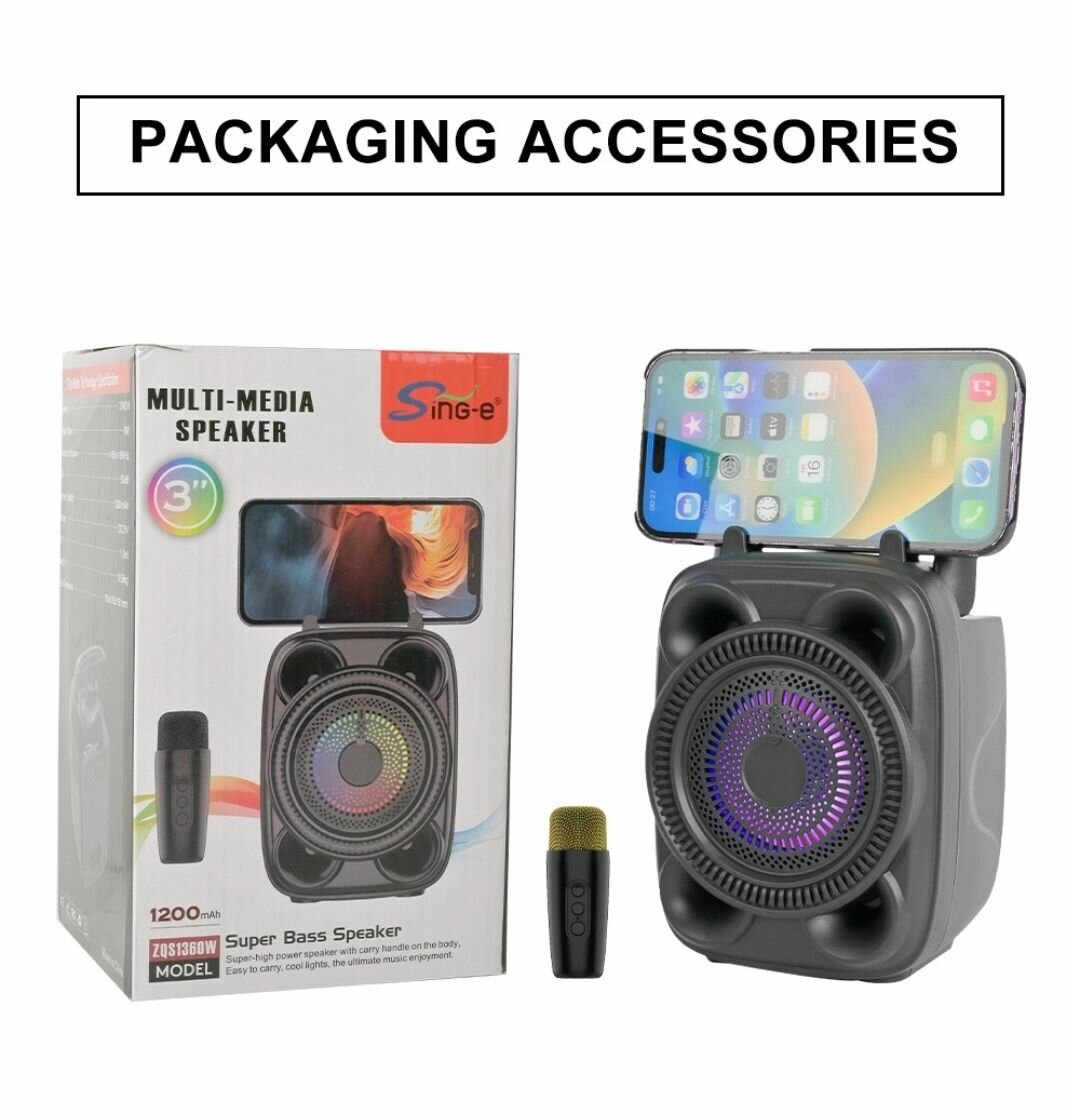 Enceinte Bluetooth Multimédia 1200mAh