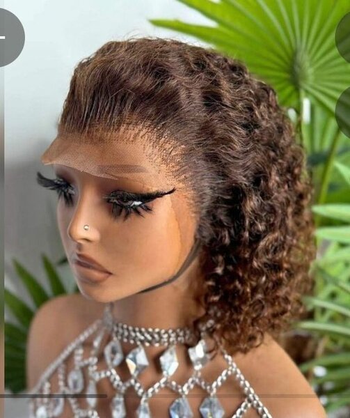 Perruque Tissée Bouclée