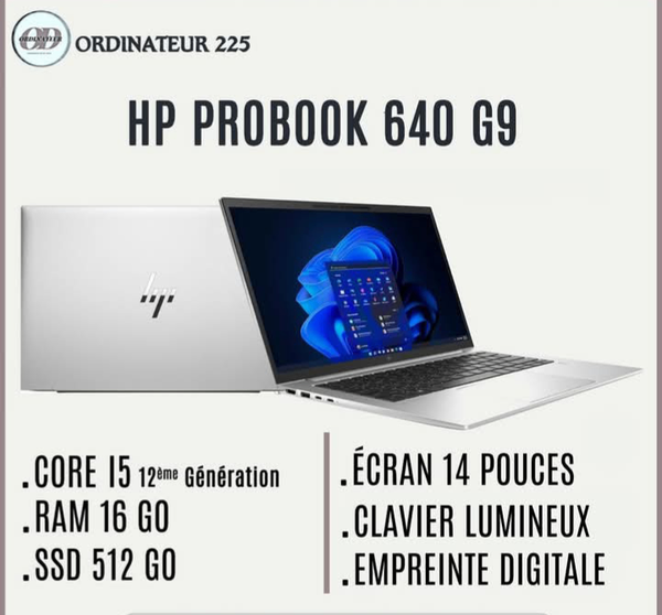 HP ProBook 640 G9 i5 16Go