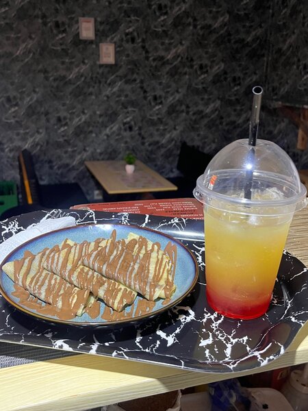 Crêpes au chocolat onctueuses