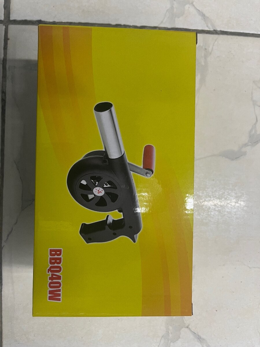 Ventilateur de barbecue manuel
