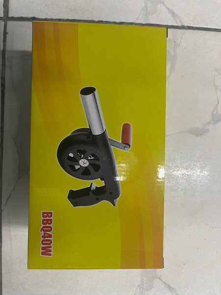 Ventilateur de barbecue manuel