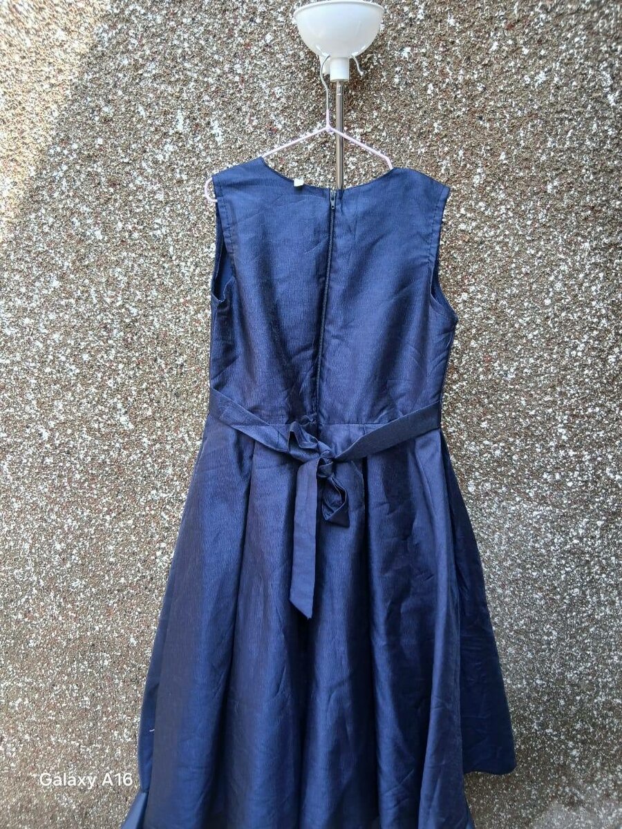 Robe élégante bleue enfant