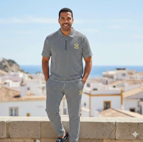 Ensemble rayé pour hommes