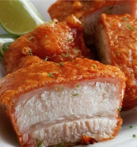 Chicharrón croustillant maison