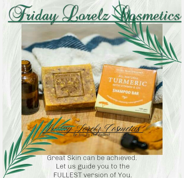 Turmeric shampoo bar