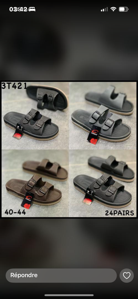 Sandales confort homme