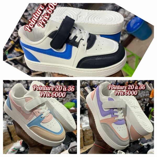 Baskets Enfant Colorées