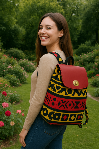 Sac à dos bohème ethnique coloré