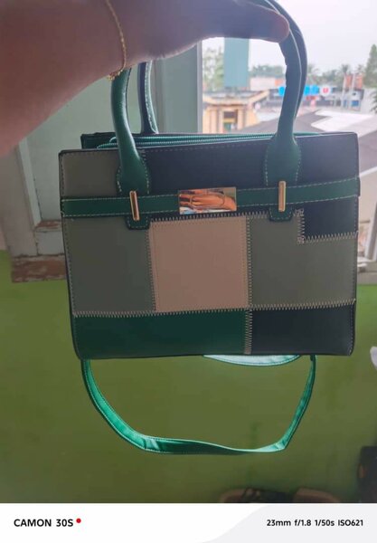 Sac à main patchwork élégant