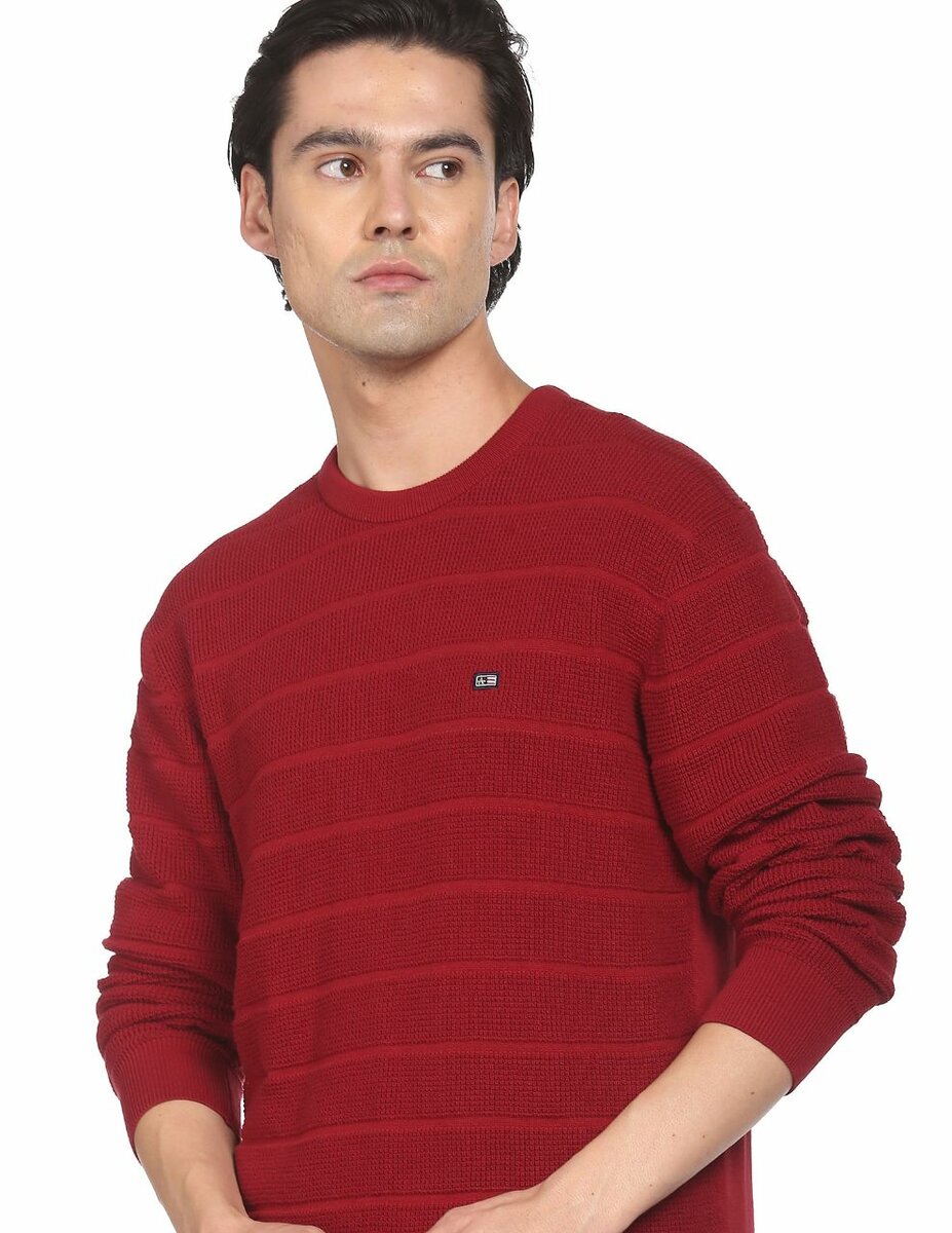 Red sweater