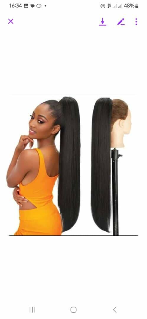 Postiche queue de cheval